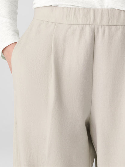 Eileen Fisher Felted Wool Jersey Lantern Pant