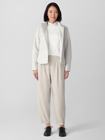 Eileen Fisher Felted Wool Jersey Lantern Pant