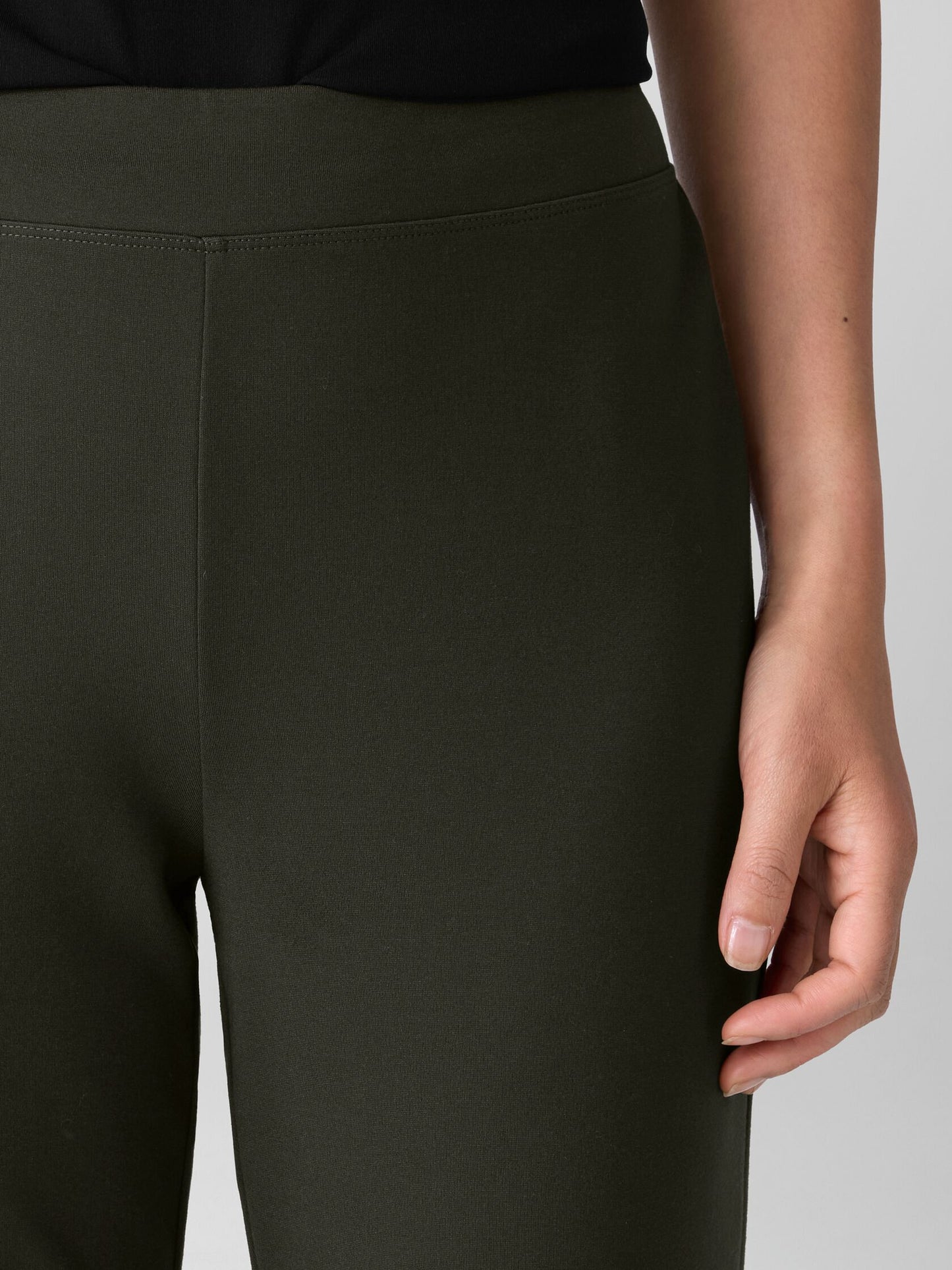 Eileen Fisher Washable Flex Ponte Slim Pant