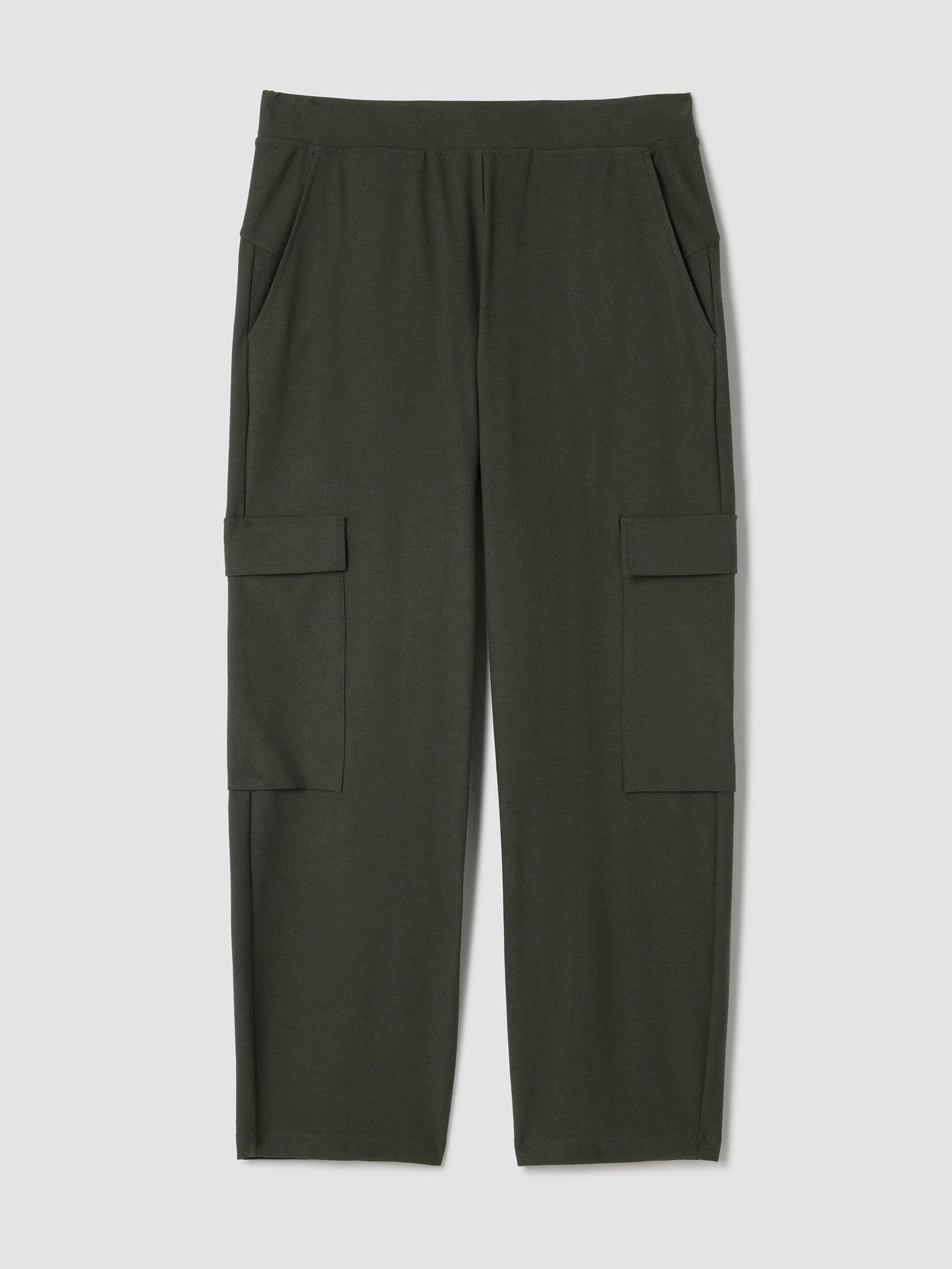 Eileen Fisher's Washable Stretch Crepe Cargo Pant