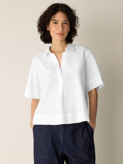 Eileen Fisher Classic Collar Top
