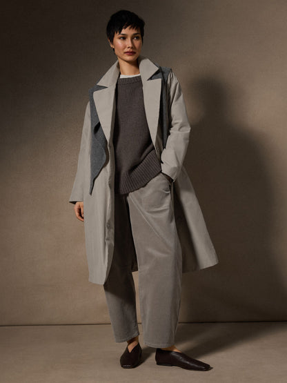 Eileen Fisher Padded Trench Coat