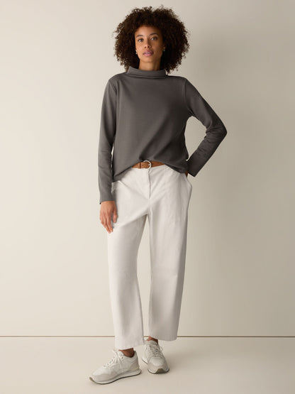 Eileen Fisher Funnel Neck Top