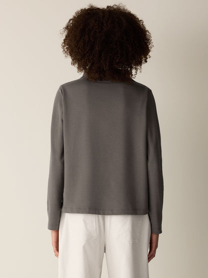 Eileen Fisher Funnel Neck Top
