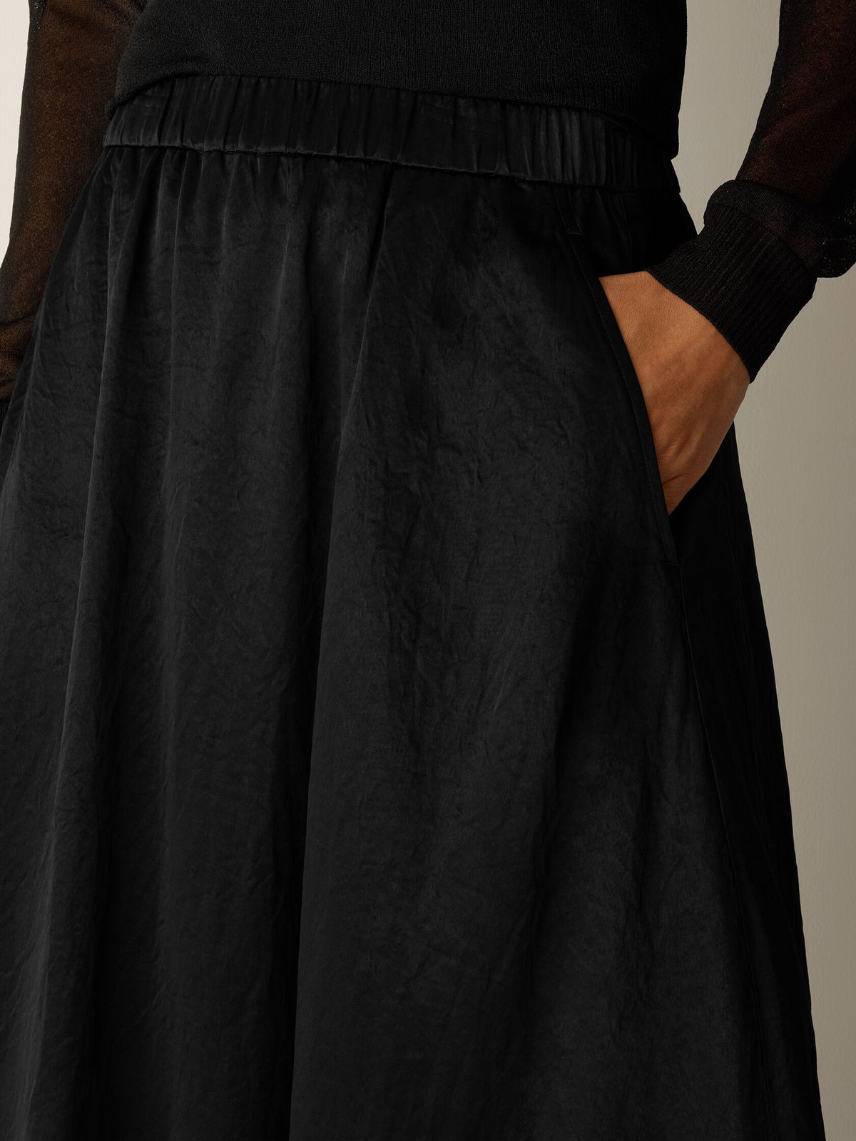 Eileen Fisher Bubble Hem Skirt