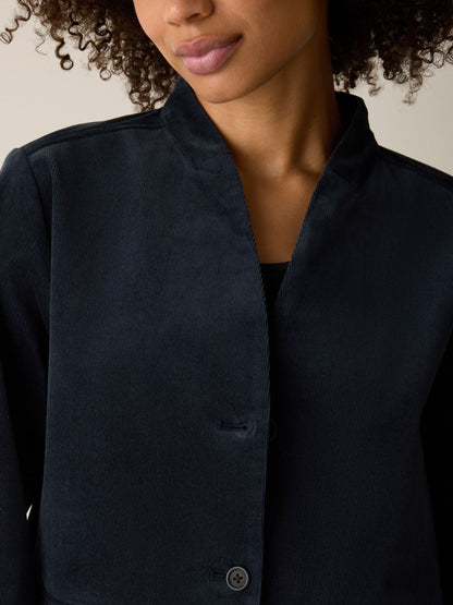 Eileen Fisher High Collar Jacket