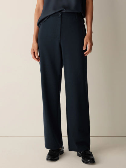 Eileen Fisher High Waisted Straight Trouser
