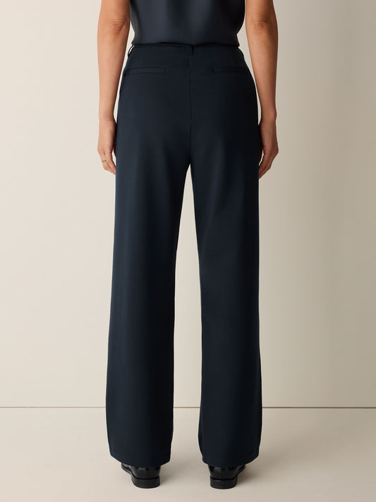 Eileen Fisher High Waisted Straight Trouser