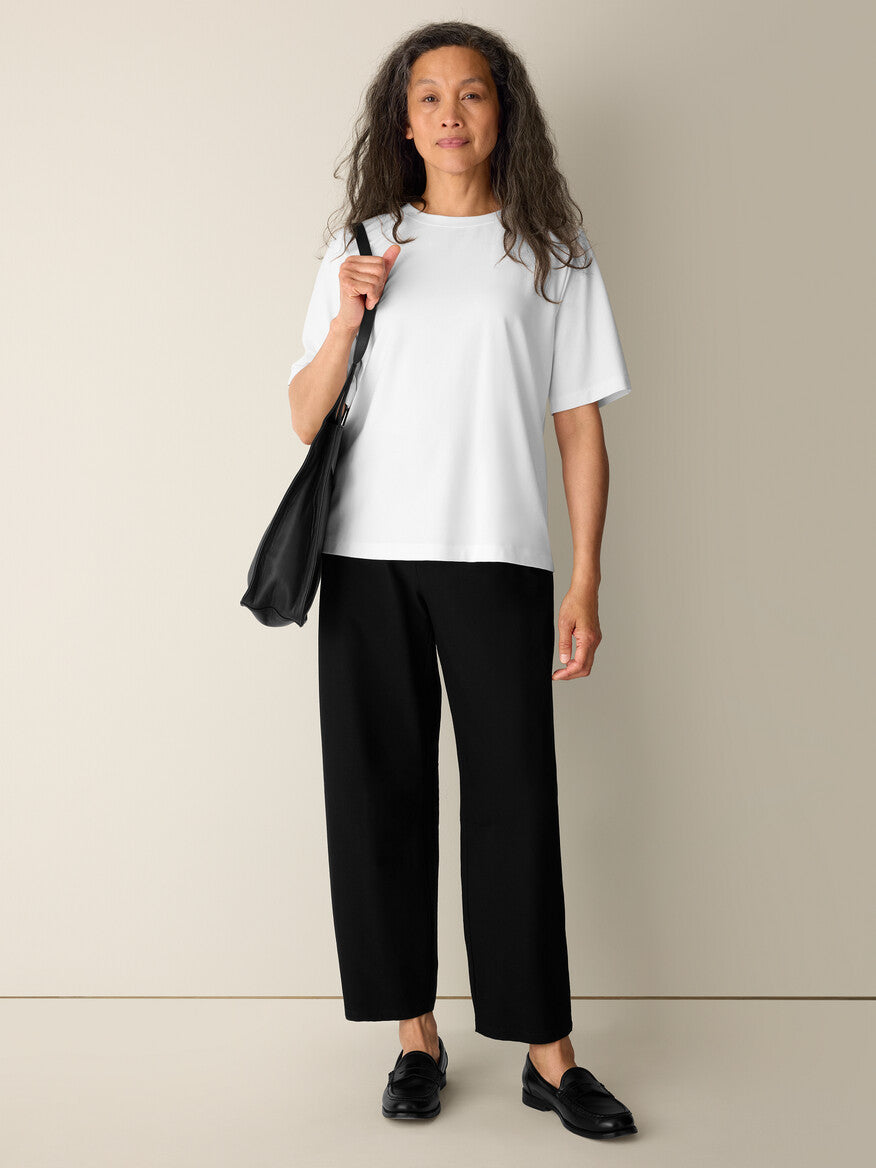 Eileen Fisher Crew Neck Relaxed Tee