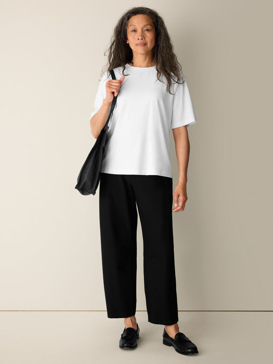 Eileen Fisher Crew Neck Relaxed Tee