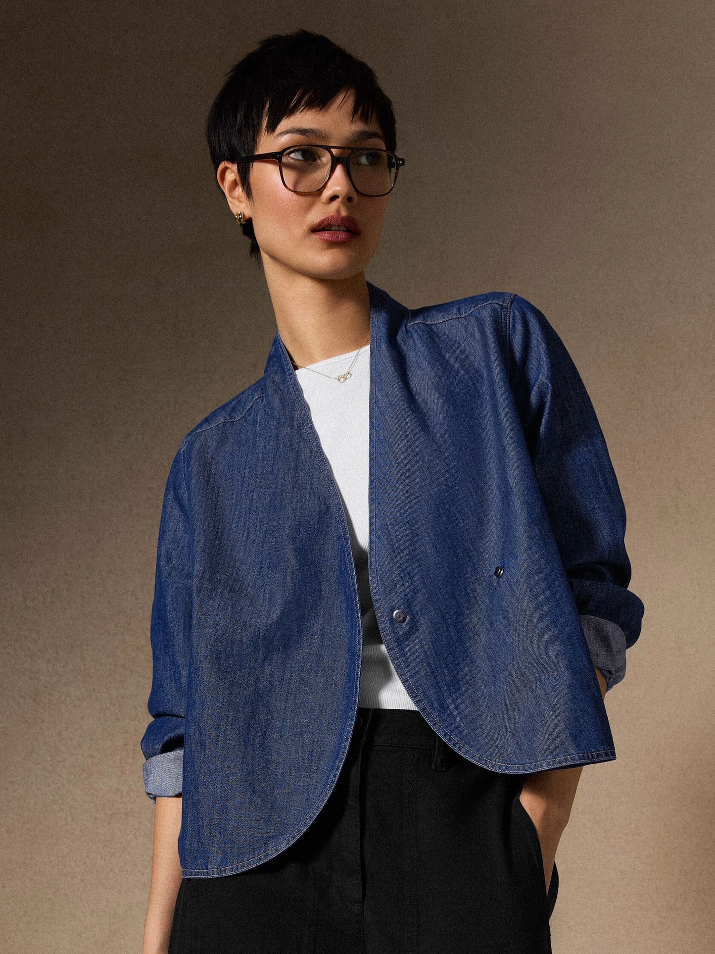 Eileen Fisher Open Front Jacket