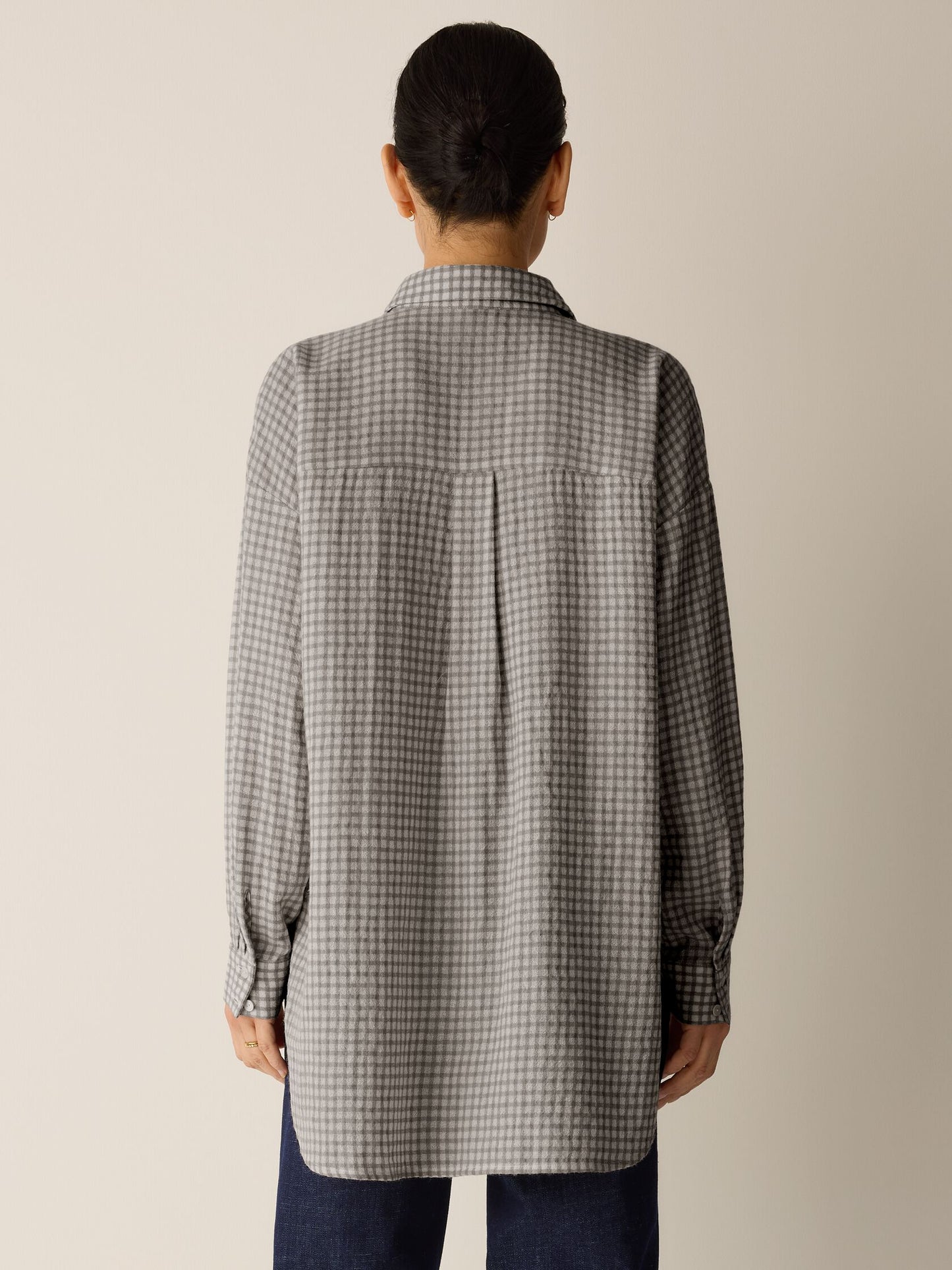 Eileen Fisher Classic Collar Long Shirt