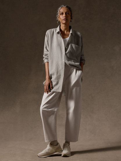 Eileen Fisher Classic Collar Long Shirt