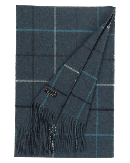 Fraas Box Plaid Cashmink Scarf