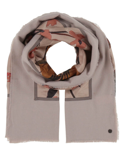 Fraas Misty Floral Patchwork Scarf