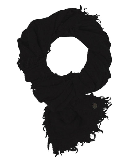 Fraas Lightweight Solid Wool Fringe Wrap