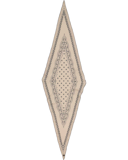 Bandana Crochet Diamond Scarf