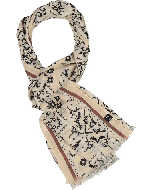 Bandana Boarder Print Scarf