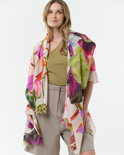 Floral Maxi Cotton Wrap