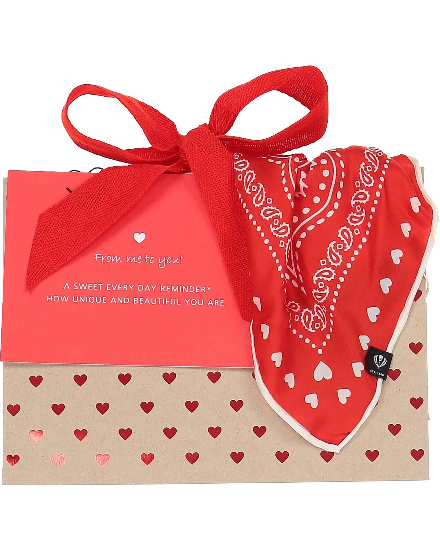 Love Silk Neckie with Gift Bag