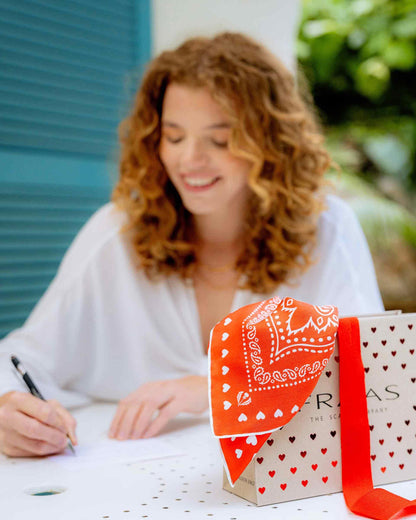 Love Silk Neckie with Gift Bag