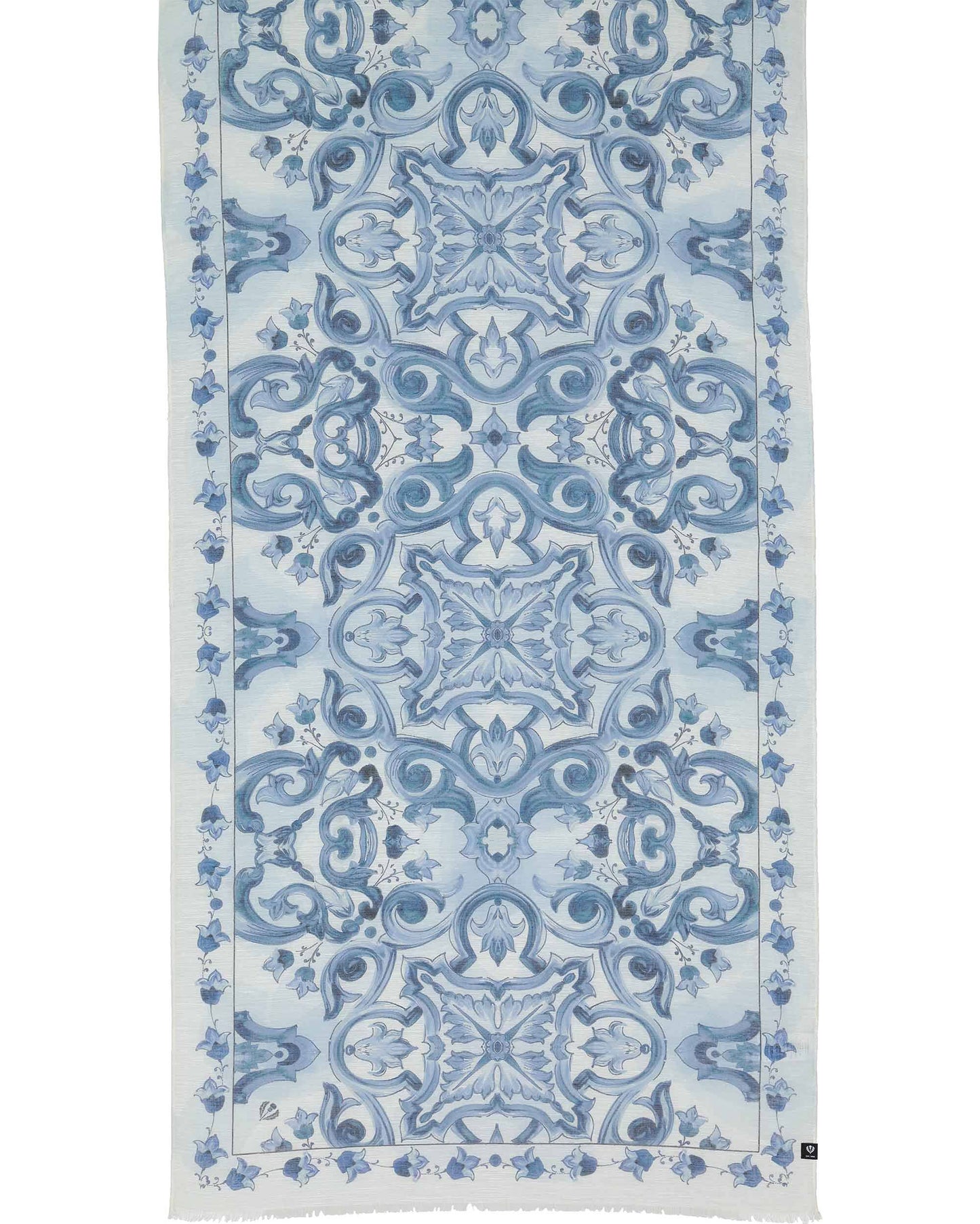 Tile Print Hemp Wrap