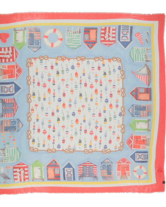 By the Dock Recycled Square Scarf