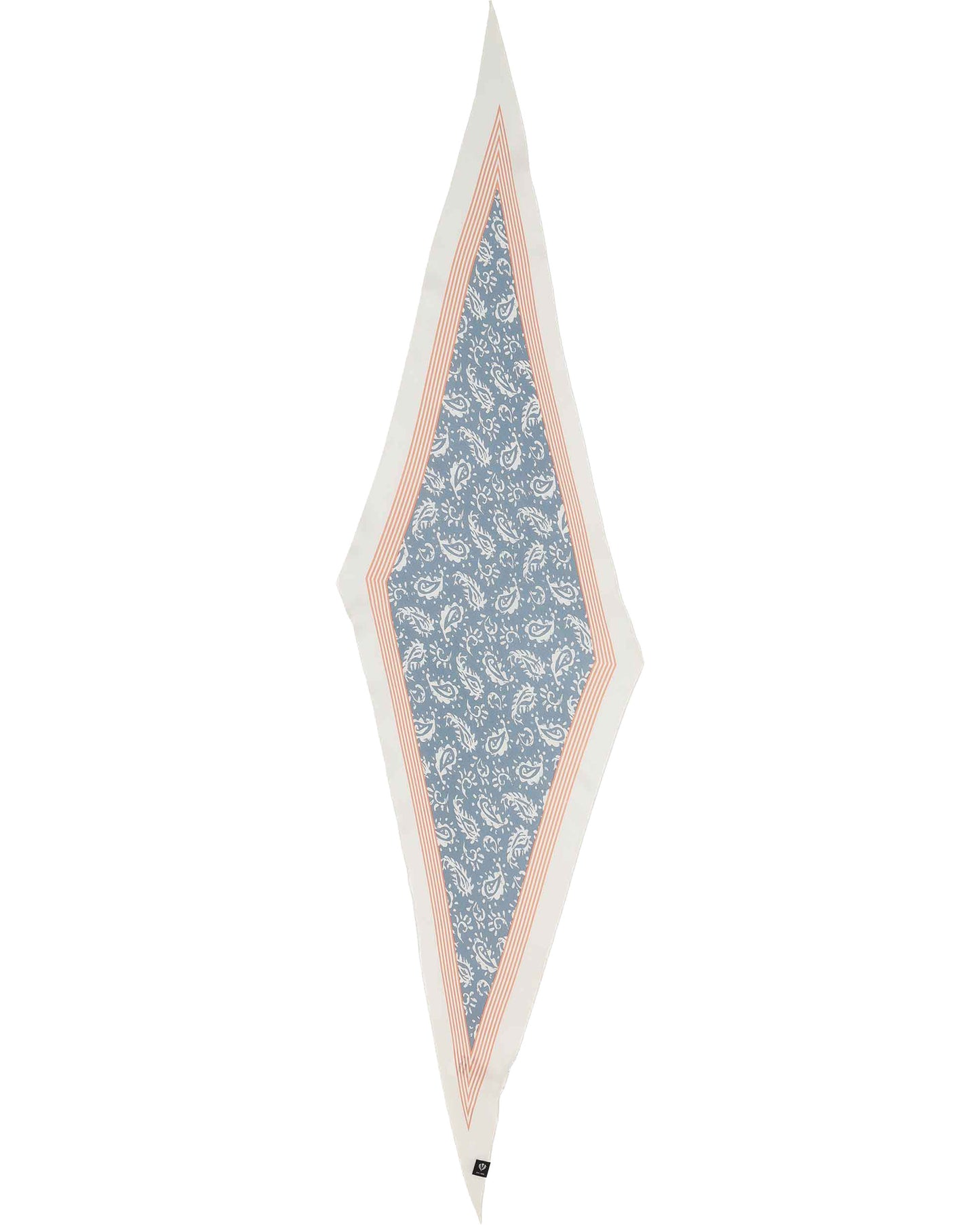 Paisley Border Silk Diamond