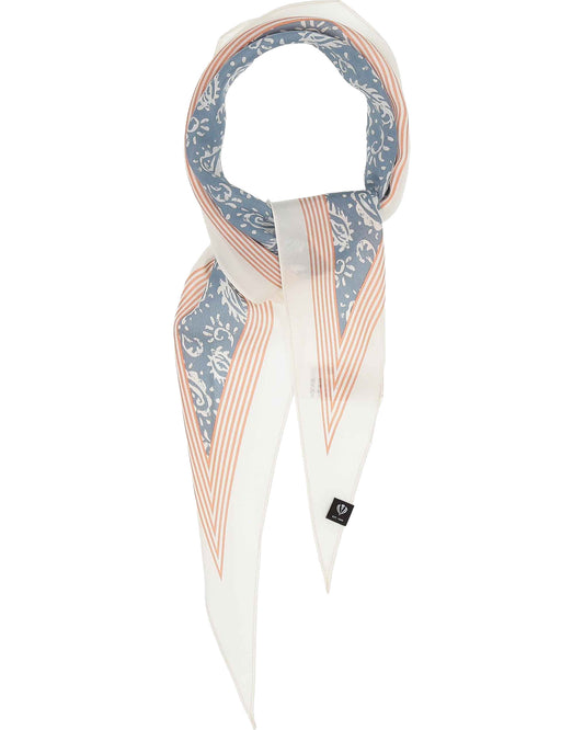 Paisley Border Silk Diamond