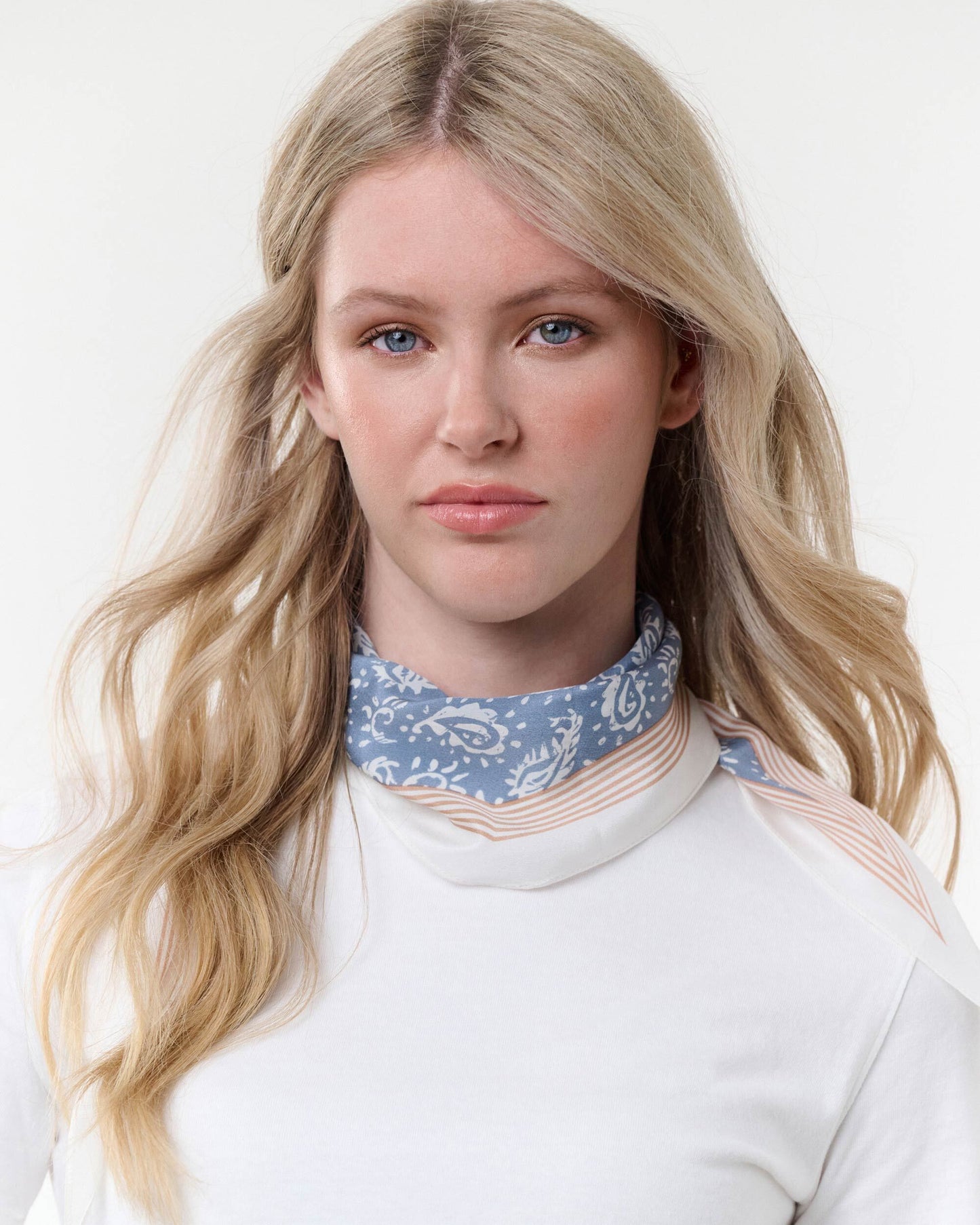 Paisley Border Silk Diamond