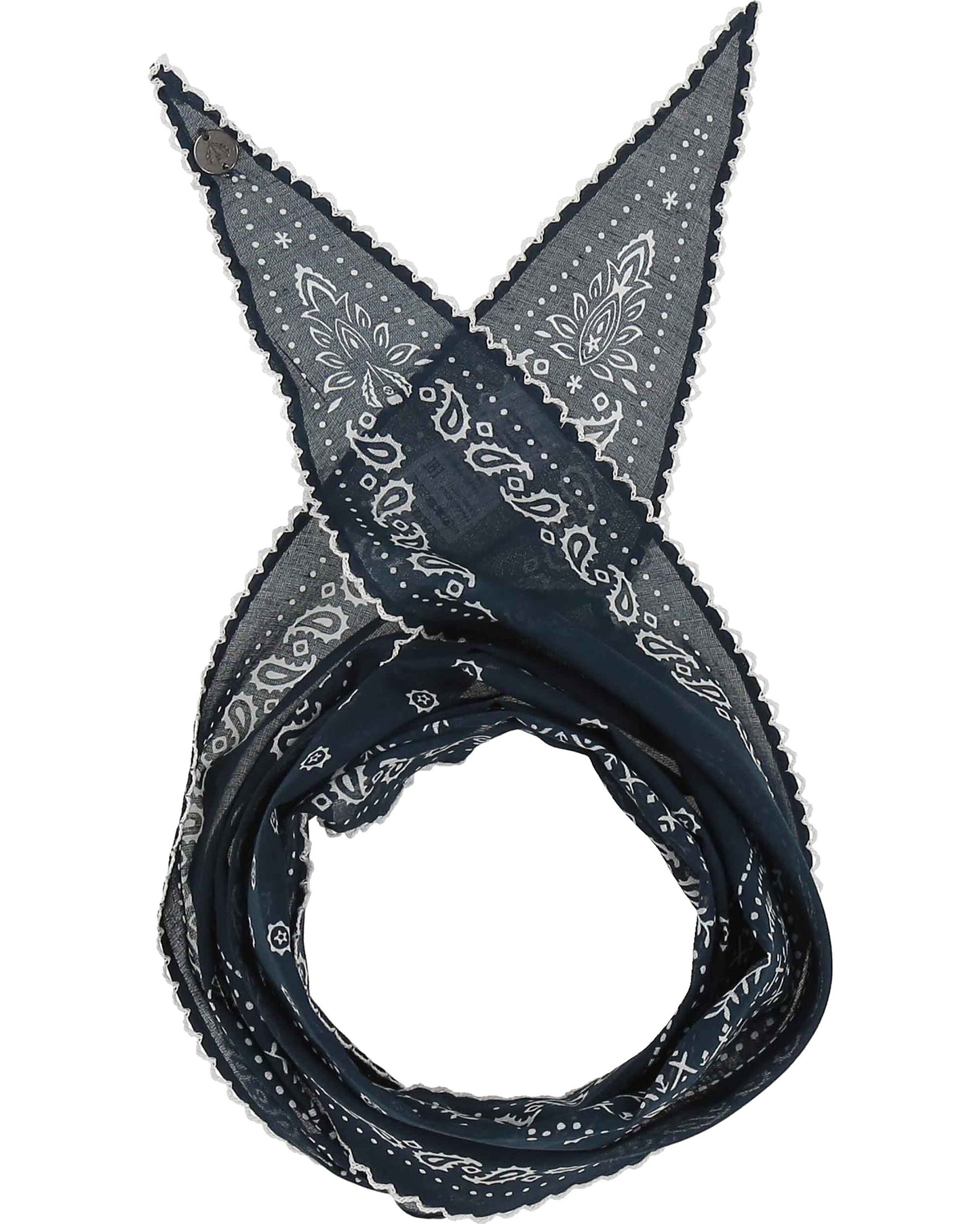 Bandana Crochet Diamond Scarf