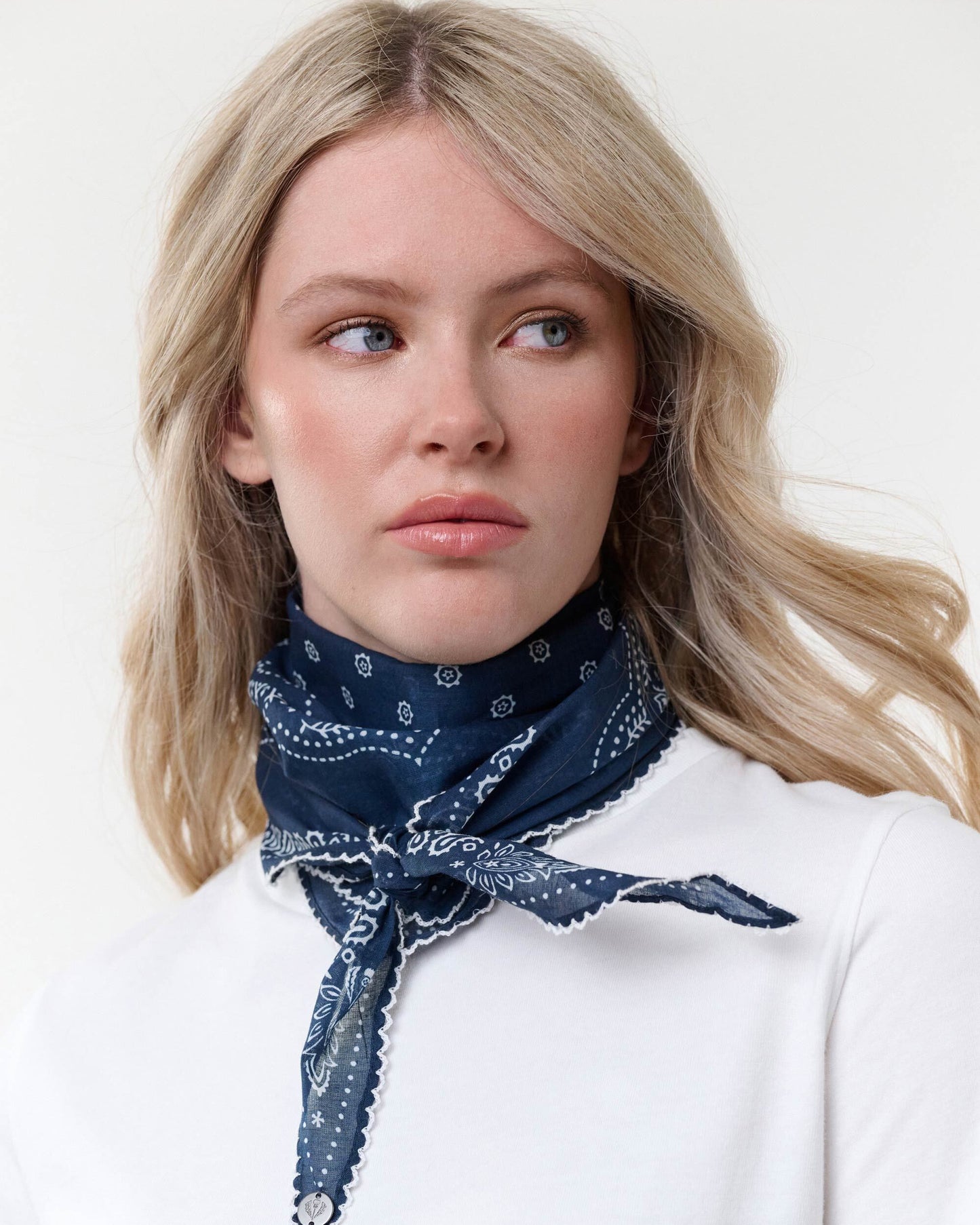Bandana Crochet Diamond Scarf