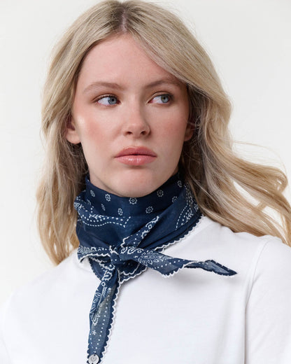 Bandana Crochet Diamond Scarf