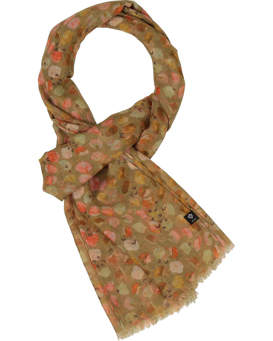 Watercolour Dots Recycled Poly Scarf