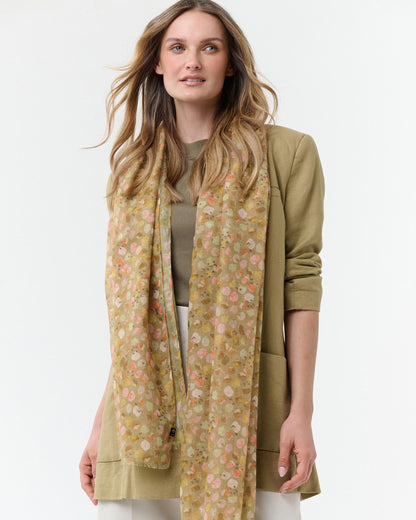 Watercolour Dots Recycled Poly Scarf