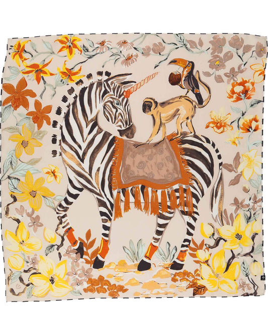 Mystical Silk Square Scarf