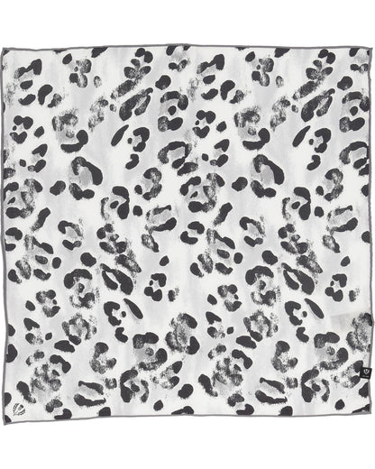 Animal Print Square Silk Neckie