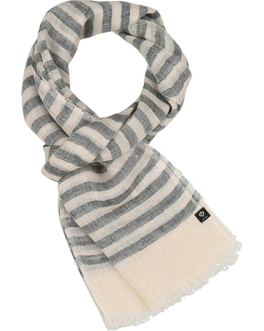 Sea Stripe Linen Wrap