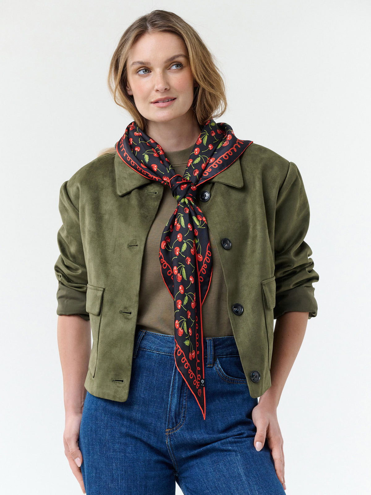 Cherry Scarf