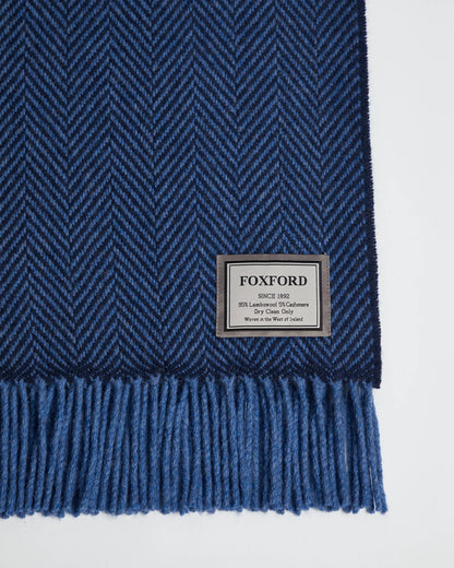 Foxford Cong Cashmere and Lambswool Throw