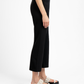 BYLYSE Knit Pique Straight Crop Pant
