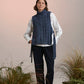 Humility Knit Sweater Vest with Side Tie