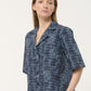 Humility Short Printed Bao Blouse