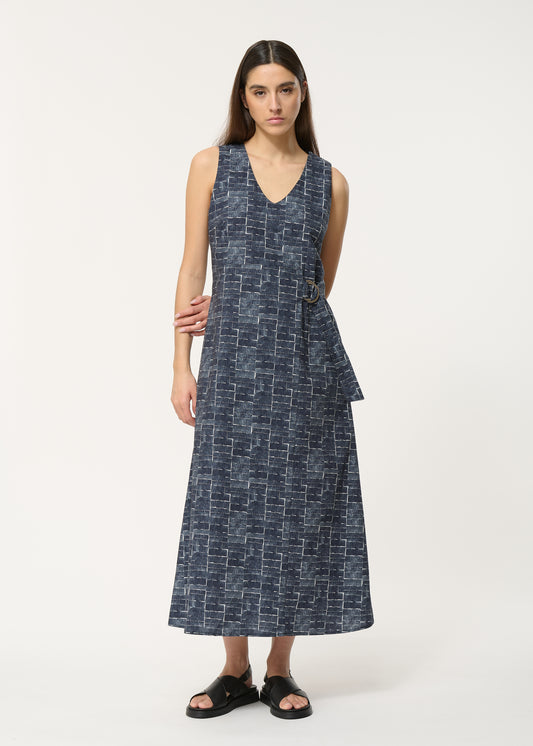 Humility Sleeveless Print Dress