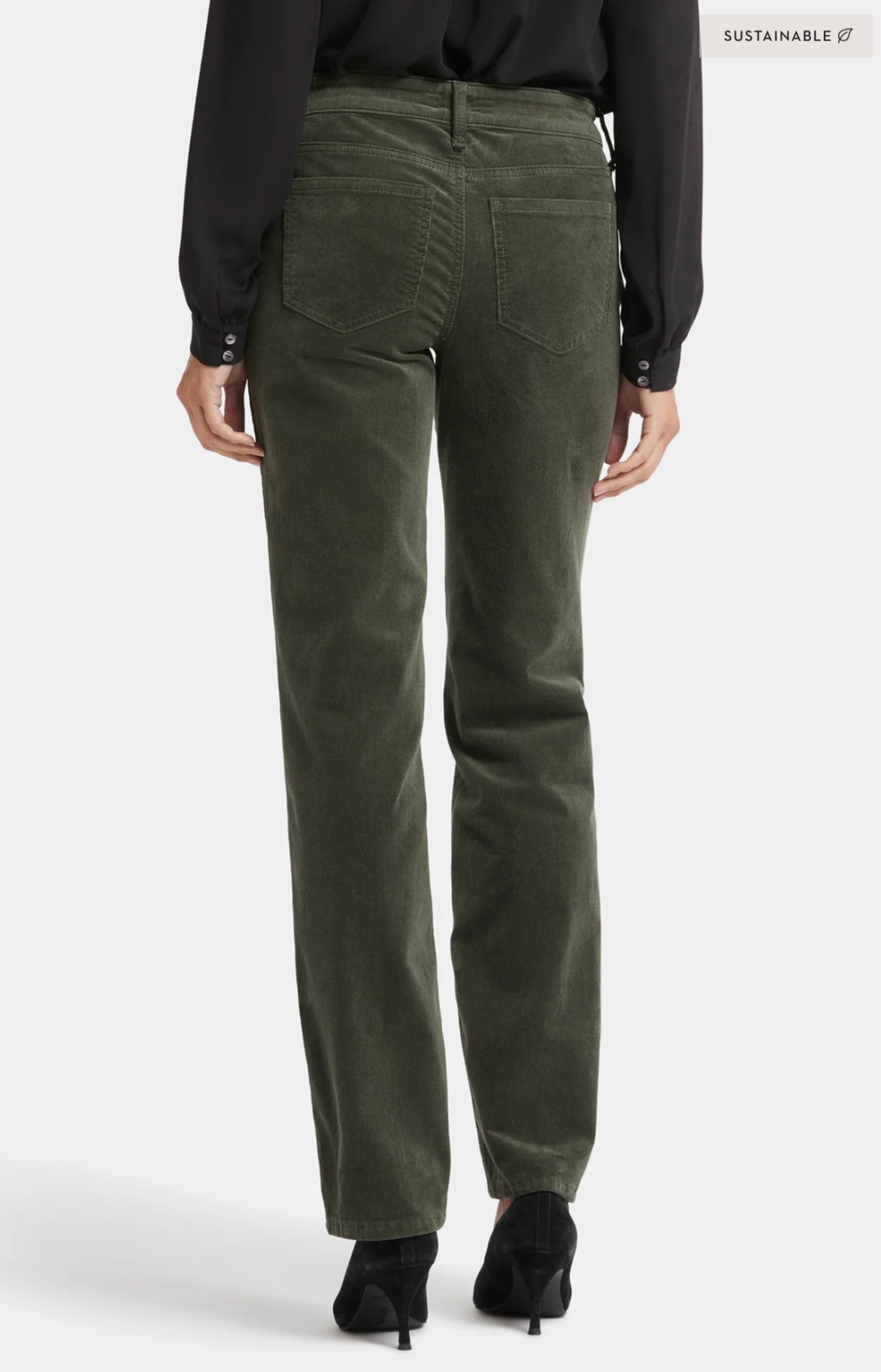 NYDJ Fine Wale Stretch Corduroy Marilyn Straight Pant