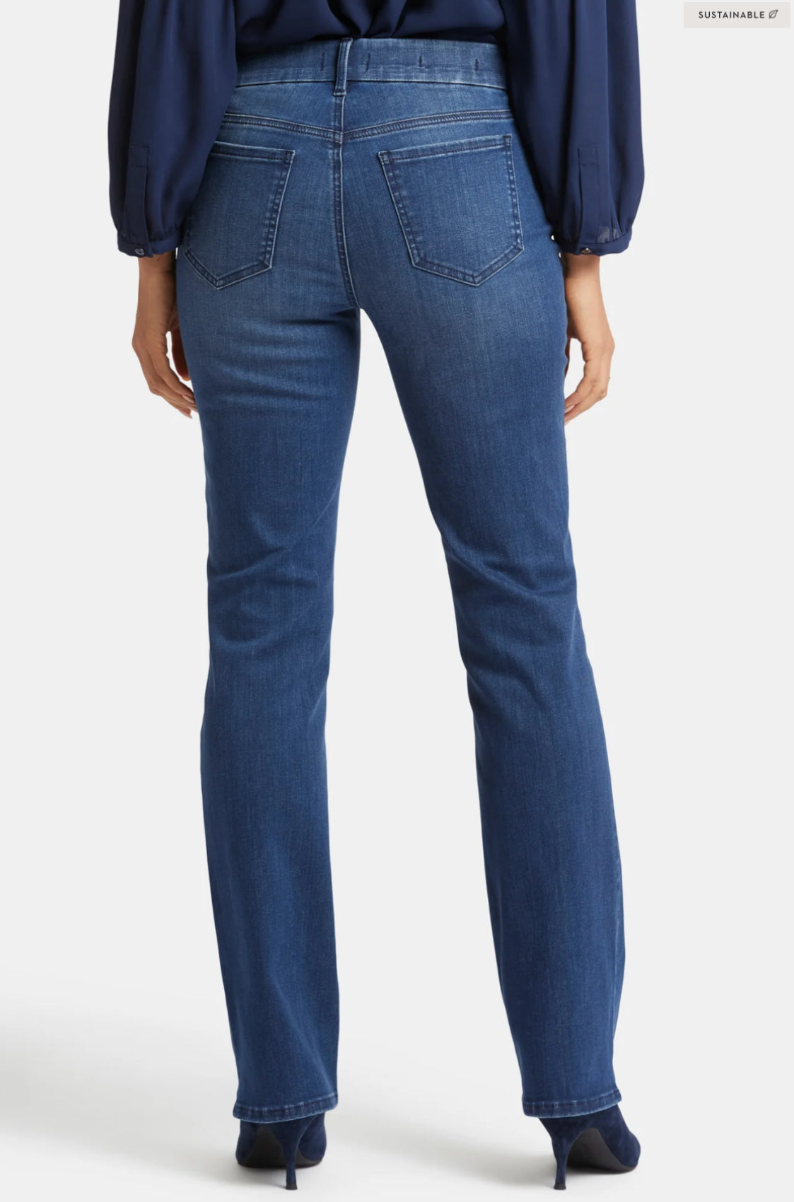 NYDJ Waist-Match Marilyn Straight Jean