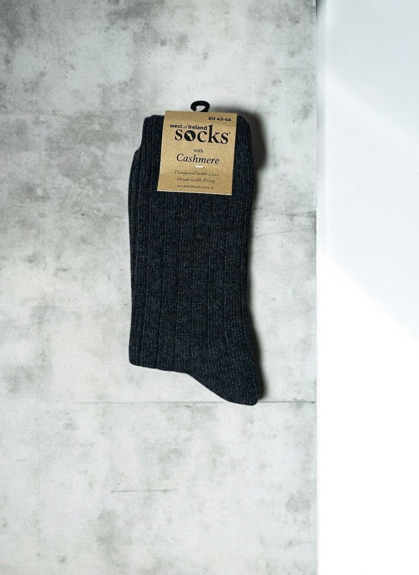 West of Ireland Men's Cashmere Socks