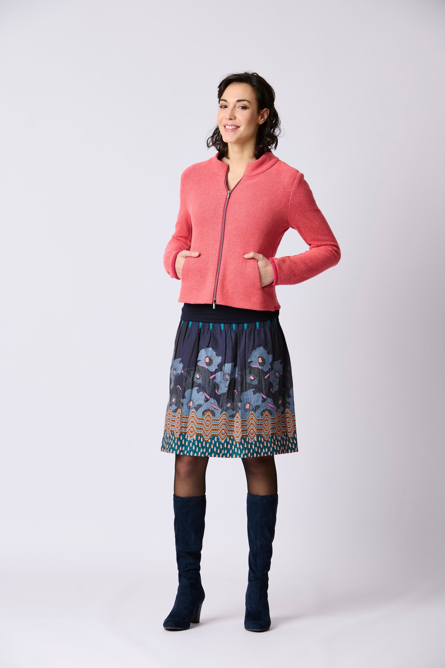 Fox's Lacros Print Skirt