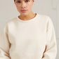 YAYA Sweatshirt with Knit Panel