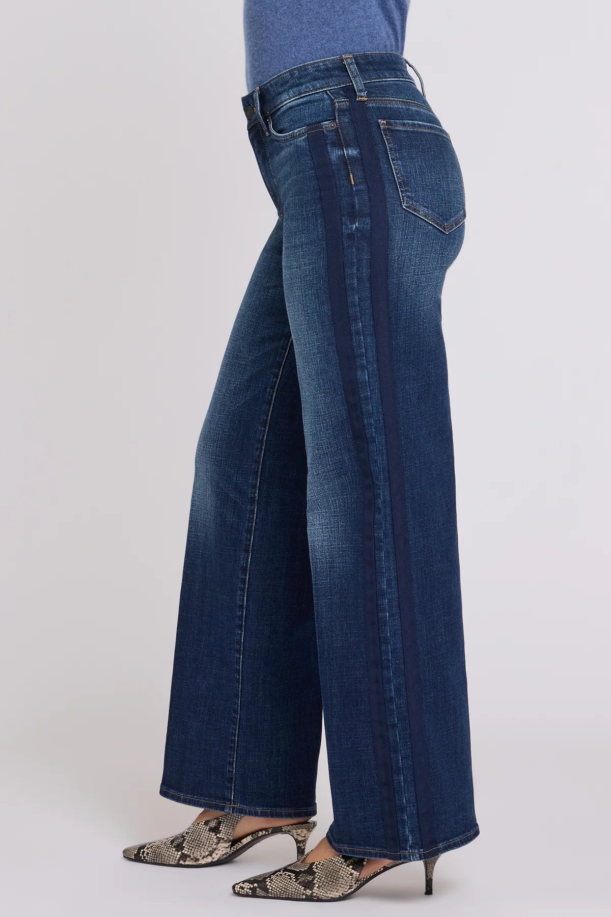 NYDJ Teresa Wide Leg Tuxedo Tape